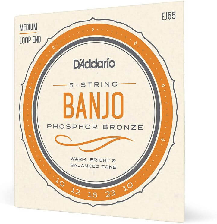 D'Addario EJ55 5 string Banjo strings