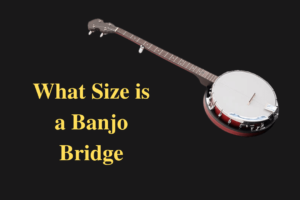 What size is a banjo bridge